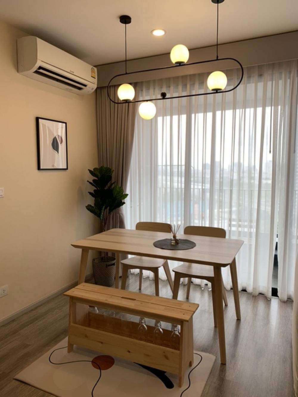 For RentCondoRama9, Petchburi, RCA : 2 bedrooms, new rooms, very beautiful, cheap rent 🔥🔥🔥