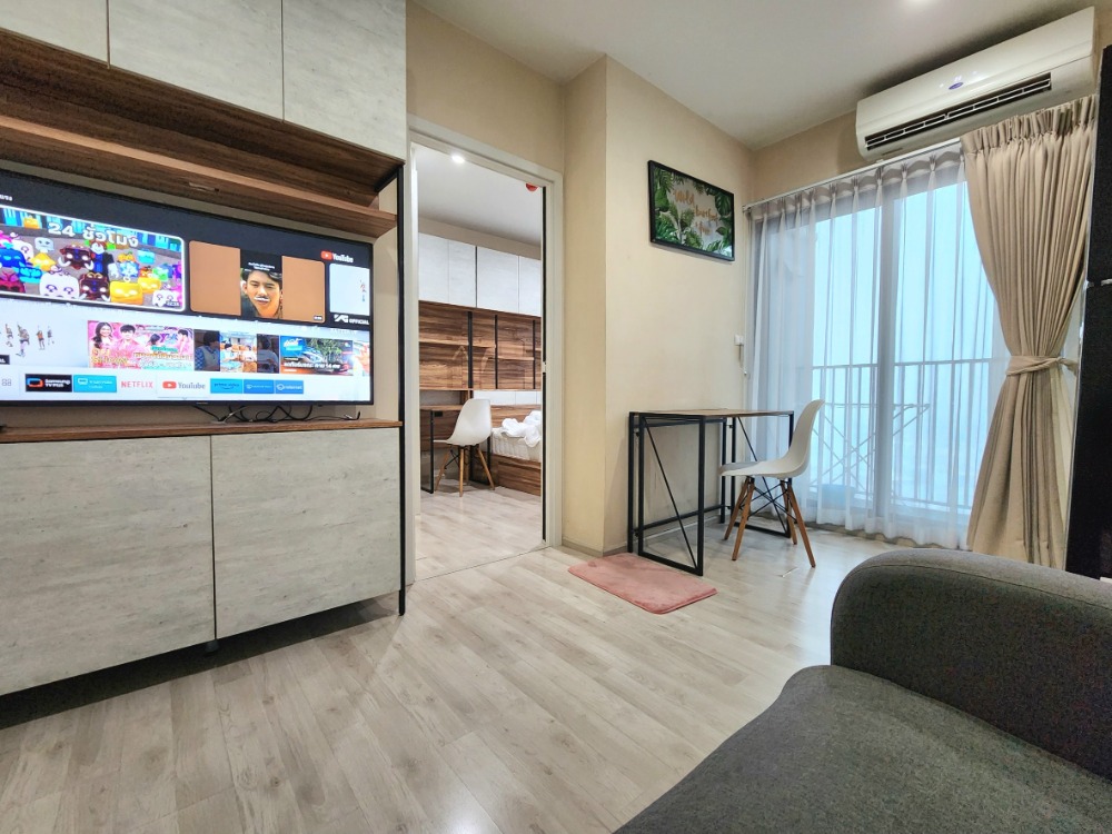 For RentCondoNonthaburi, Bang Yai, Bangbuathong : **Status as shown in the cover photo** **The room is now available. Newly decorated, ready to move in** For rent: Plum condo central, has washing machine, 2nd, 3rd, 7th floor, Central view, Ikea. There are still rooms available.