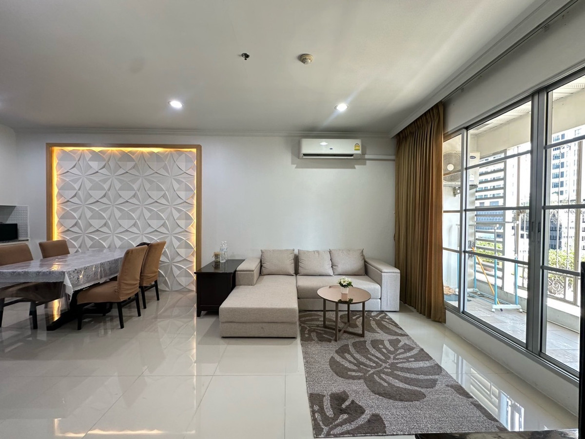 ให้เช่าคอนโดราชเทวี พญาไท : +++เช่าด่วน+++  ห้องกว้าง Baan Klang Krung Siam – Pathumwan** 2 ห้องนอน 84 ตร.ม. แต่งครบพร้อมอยู่!!!