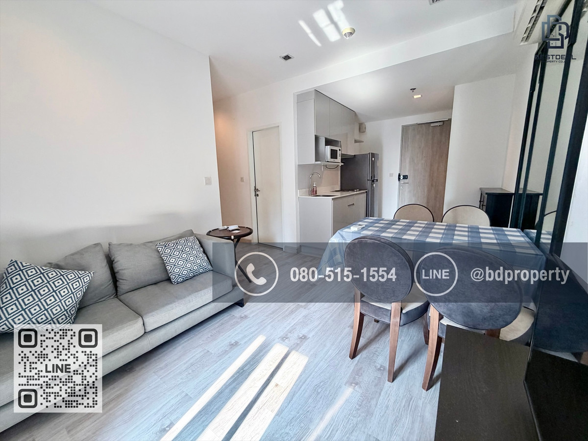 ให้เช่าคอนโดพระราม 9 เพชรบุรีตัดใหม่ RCA : Bestdeal ให้เช่า ขนาด 2 ห้องนอน 55 sqm.เฟอร์นิเจอร์และเครื่องใช้ไฟฟ้าครบพร้อมเข้าอยู่ 25,000 บาท/เดือน “IDEO MOBI RAMA 9” ใกล้MRTและเซ็นทรัลพระราม 9 เพียง 80 ม.