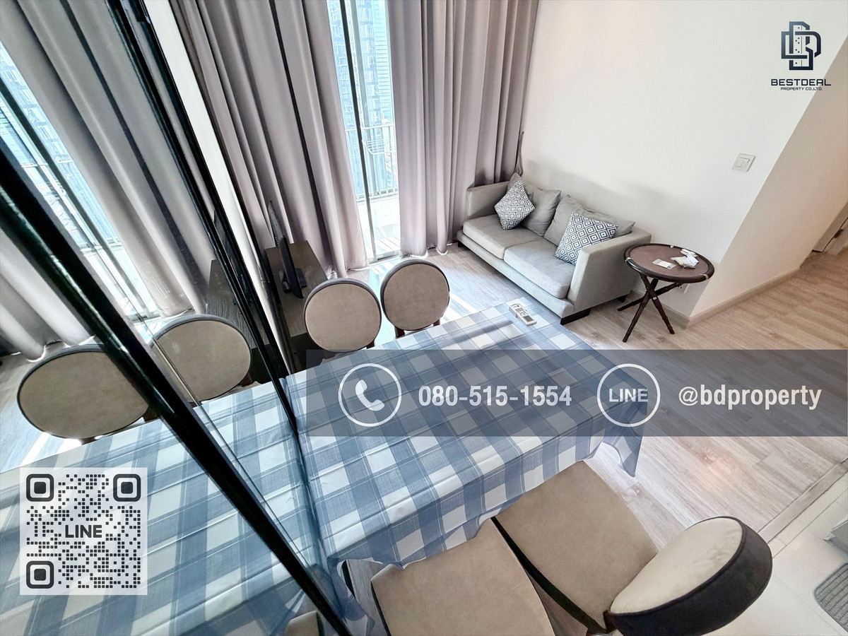 ให้เช่าคอนโดพระราม 9 เพชรบุรีตัดใหม่ RCA : Bestdeal ให้เช่า ขนาด 2 ห้องนอน 55 sqm.เฟอร์นิเจอร์และเครื่องใช้ไฟฟ้าครบพร้อมเข้าอยู่ 25,000 บาท/เดือน “IDEO MOBI RAMA 9” ใกล้MRTและเซ็นทรัลพระราม 9 เพียง 80 ม.