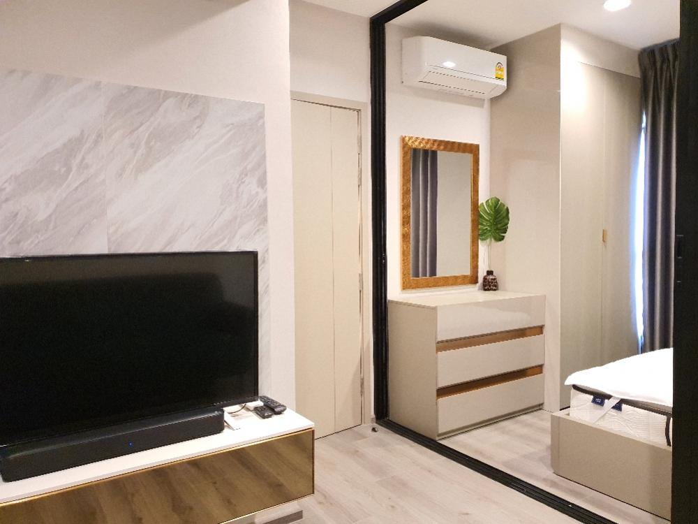 For RentCondoRattanathibet, Sanambinna : For rent, politan rive, 49th floor, size 25 sq m, beautiful decoration, fully furnished. Ready to move into the new room