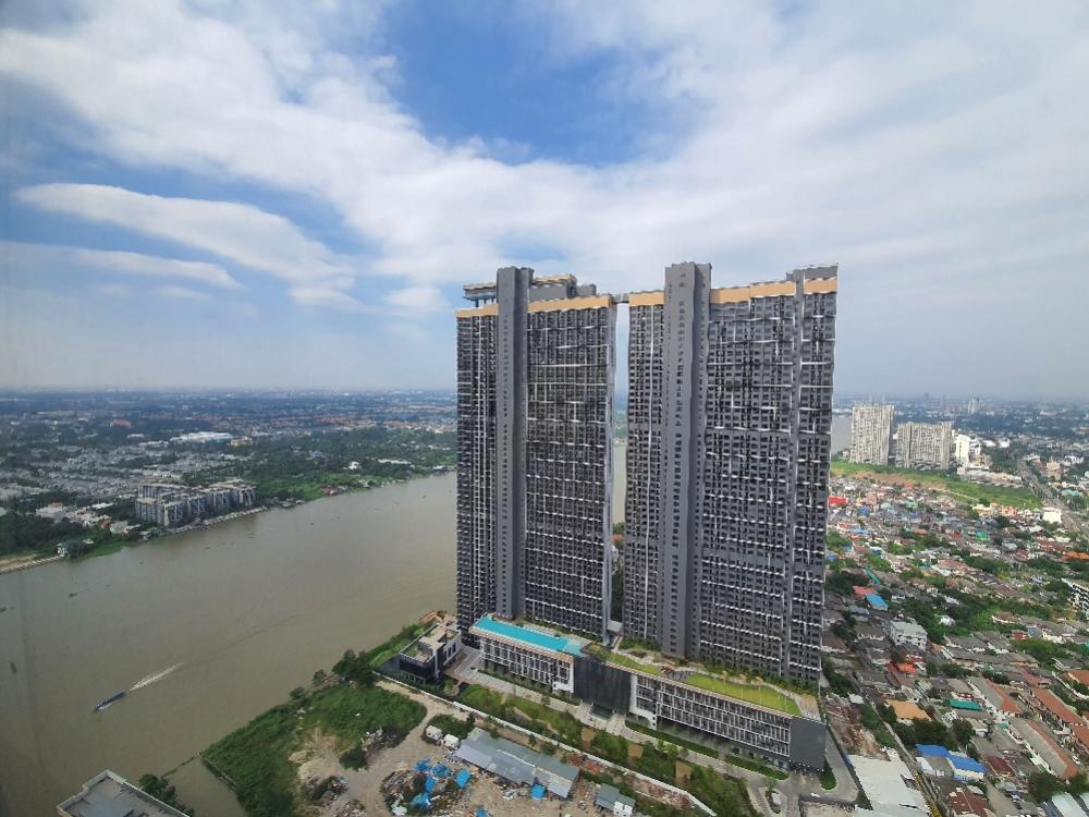 For RentCondoRattanathibet, Sanambinna : For rent, politan rive, 49th floor, size 25 sq m, beautiful decoration, fully furnished. Ready to move into the new room