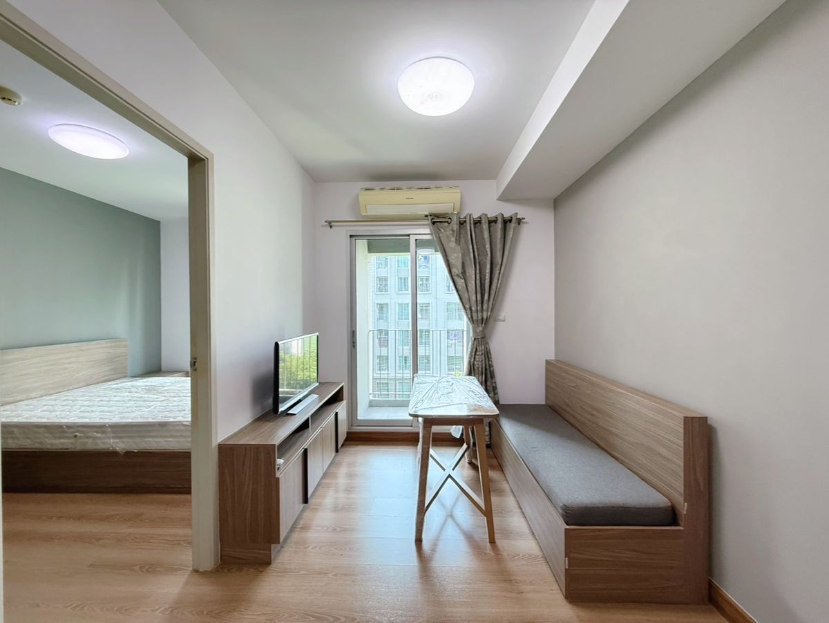 For SaleCondoKasetsart, Ratchayothin : Condo for sale, The Campus Kaset, Chapter One The Campus Kaset, near Kasetsart University, Bang Khen, just 200 meters and only 100 meters near the BTS BTS station.