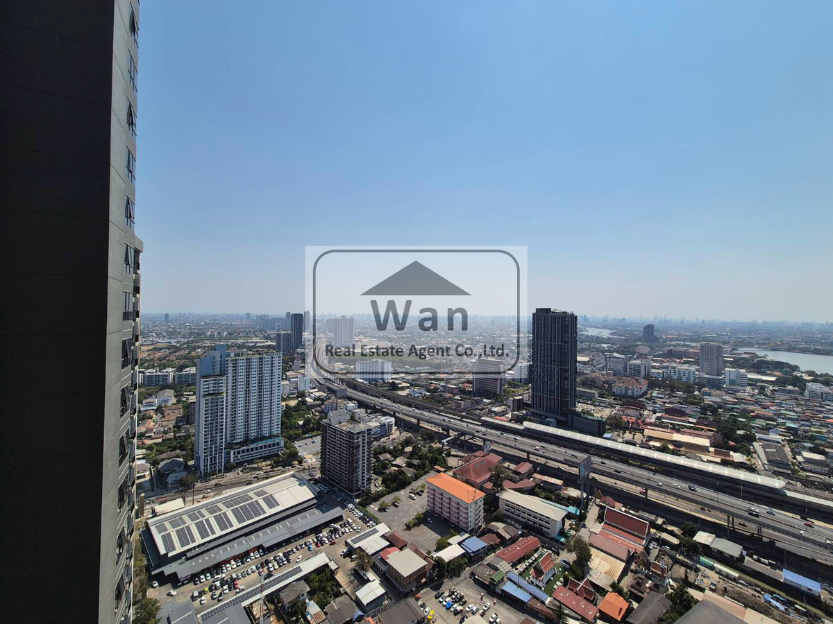 ให้เช่าคอนโดรัตนาธิเบศร์ สนามบินน้ำ พระนั่งเกล้า : ให้เช่าคอนโด politan rive ริมแม่นนำ้เจ้าพระยา ชั้น 46 เฟอร์ครบ พร้อมอยู่ (มีเครื่องซักผ้า)