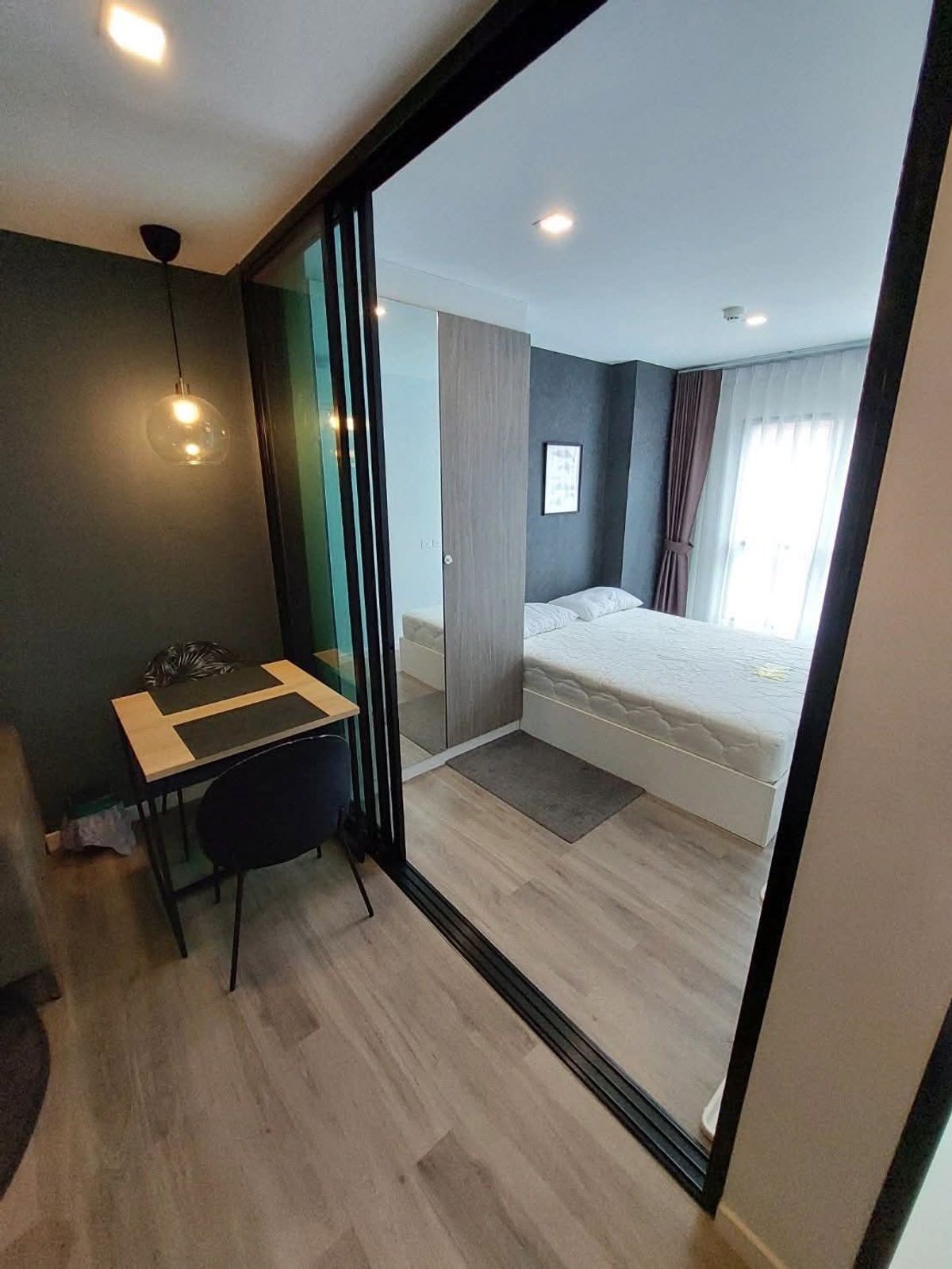 For RentCondoBangna, Bearing, Lasalle : 🛟Condo for rent B loft sukhumvit 107 near BTS Bearing, beautiful room, fully furnished, only 8500-