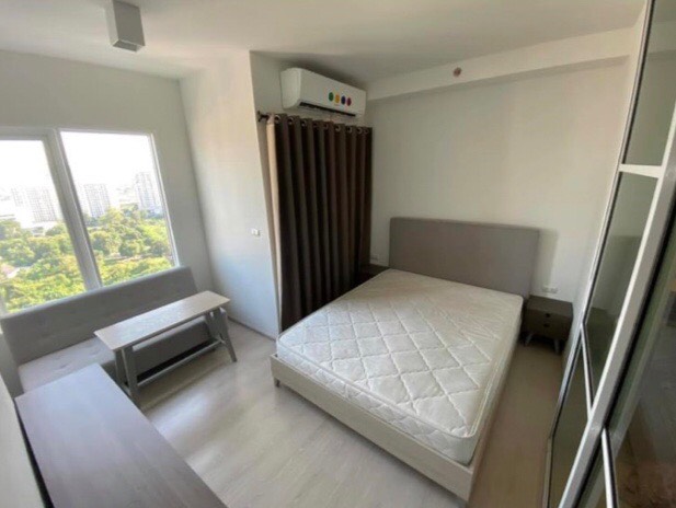 For RentCondoRatchadapisek, Huaikwang, Suttisan : 1561-A😊 For RENT Studio room for rent🚄near MRT Huai Khwang, just 5 minutes🏢Chapter One Eco Ratchada-Huai Khwang🔔Area:23.00sq.m.💲Rent:8,900.-baht📞:099-5919653✅LineID:@sureresidence