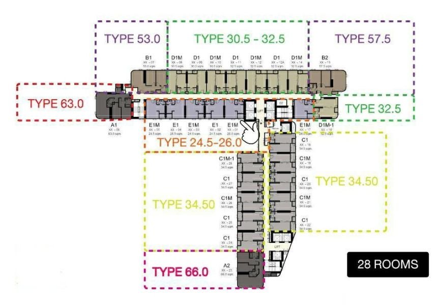 ขายคอนโดสยาม จุฬา สามย่าน : Ashton Chula-Silom คอนโดใกล้ MRT สามย่าน 180 ม. ห่าง BTS ศาลาแดง 550 ม. ชั้น 46 ห้อง Studio 25.29 ตร.ม. ตกแต่งพร้อมอยู่  6.49 ลบ.* (ขายพร้อมคนเช่า)