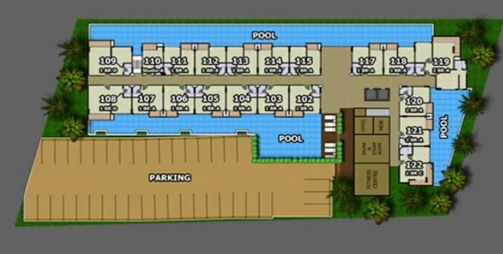 ให้เช่าคอนโดพัทยา บางแสน ชลบุรี สัตหีบ : คอนโดพัทยาให้เช่า ซิตี้ การ์เด้นท์ ทรอปิคาน่า Pool  Access คอนโดพัทยาเหนือ หาดวงศ์อมาตย์ 1ฺ Bed 32.98 ตร.ม. ตกแต่งพร้อมอยู่ ค่าเช่าเดือนละ 13,000 บาท