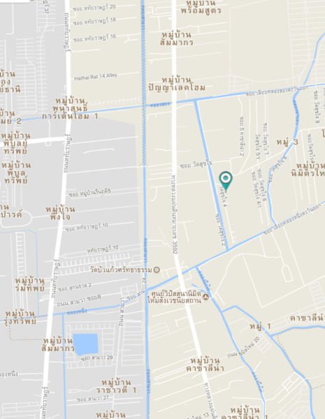 ขายที่ดินมีนบุรี-ร่มเกล้า : ขายที่ดิน มีนบุรี วัดสุขใจ 4 ถนนนิมิตรใหม่ แขวงทรายกองดิน เนื้อที่ 385 ตร.วา 12.32 ลบ.