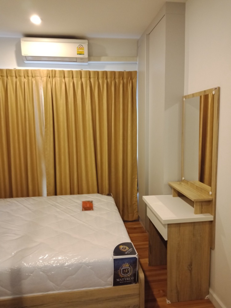 For RentCondoLadkrabang, Suwannaphum Airport : Condo for rent in front of Lat Krabang Industrial Estate, V Condo Lat Krabang (V condo Lat Krabang), Chalong Krung Road, near Lat Krabang Techno In front of Lat Krabang Industrial Estate, front building A2
