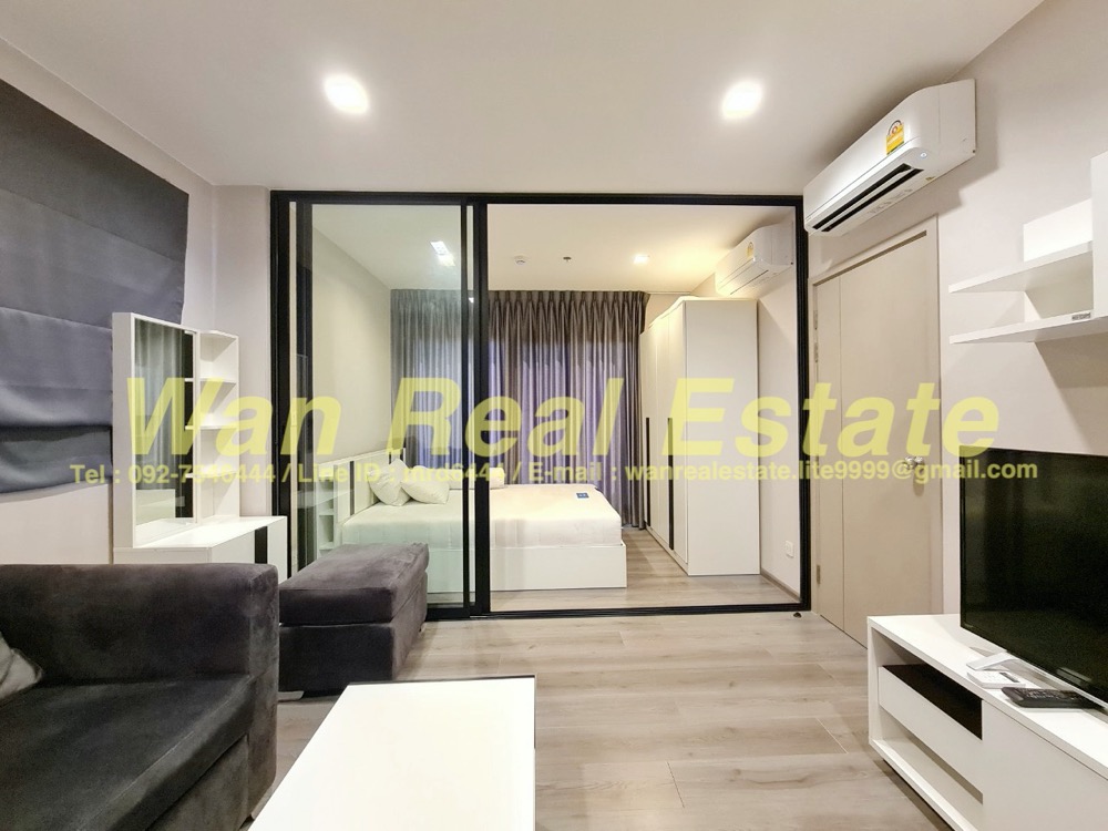 For RentCondoRattanathibet, Sanambinna : Condo for rent politan rive, 48th floor, corner room, size 30 sq m, river view, fully furnished, ready to move in.