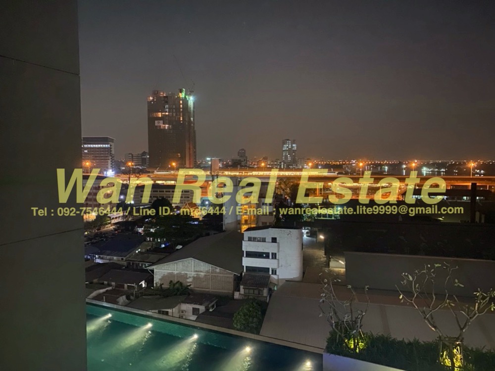 ให้เช่าคอนโดรัตนาธิเบศร์ สนามบินน้ำ พระนั่งเกล้า : ให้เช่า politan rive ขนาด  25 ตร.ม. ชั้น 11 วิวสระ ครบพร้อมอยู่ ราคาประหยัดถูกสุดโครงการ
