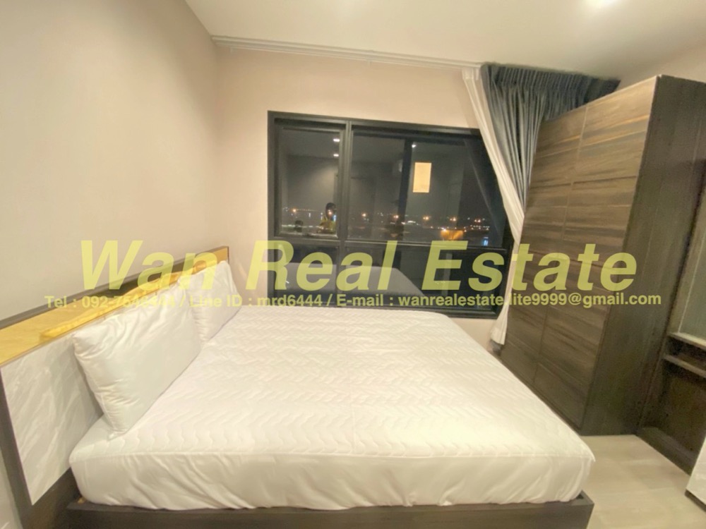 ให้เช่าคอนโดรัตนาธิเบศร์ สนามบินน้ำ พระนั่งเกล้า : ให้เช่า politan rive ขนาด  25 ตร.ม. ชั้น 11 วิวสระ ครบพร้อมอยู่ ราคาประหยัดถูกสุดโครงการ