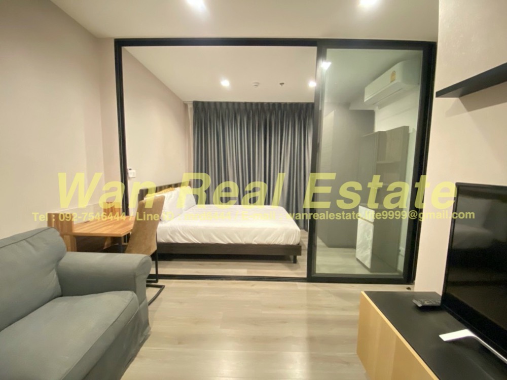 ให้เช่าคอนโดรัตนาธิเบศร์ สนามบินน้ำ พระนั่งเกล้า : ให้เช่า politan rive ขนาด  25 ตร.ม. ชั้น 11 วิวสระ ครบพร้อมอยู่ ราคาประหยัดถูกสุดโครงการ