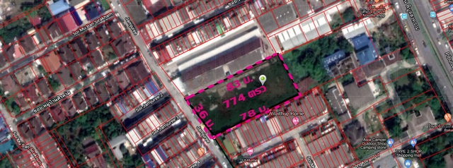 ขายที่ดินรัตนาธิเบศร์ สนามบินน้ำ พระนั่งเกล้า : ขายที่ดิน ถมแล้ว 774 ตรว. ถนนพิบูลสงคราม ซอย 15 ใกล้ท่าน้ำนนท์ เหมาะทำคอนโด อพารต์เม้นต์