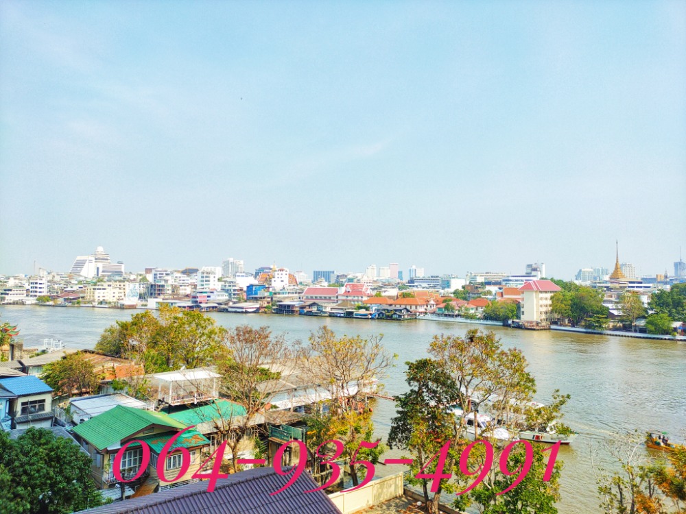 ขายคอนโดวงเวียนใหญ่ เจริญนคร : Hot Price!! Rare item! Baan Chaopraya Condo for sale – 2 bed 88.19 Sqm., Chaopraya River view, nearby ICONSIAM, BTS Khlong San (Golden Line) – 9.50 MB