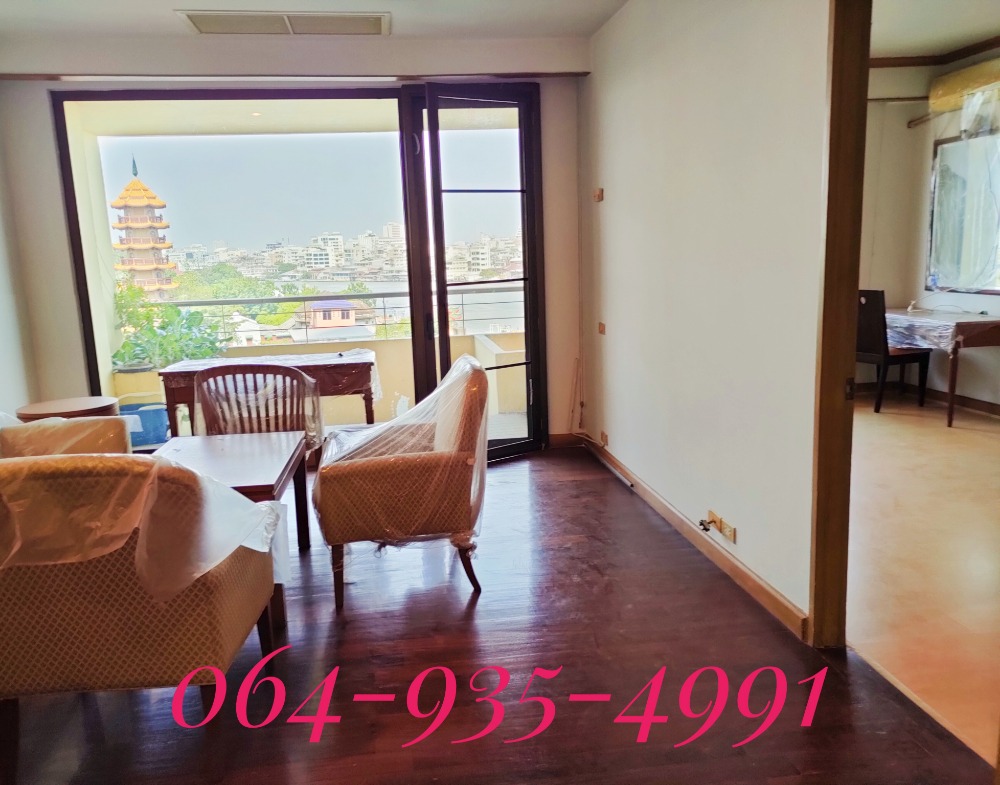 ขายคอนโดวงเวียนใหญ่ เจริญนคร : Hot Price!! Rare item! Baan Chaopraya Condo for sale – 2 bed 88.19 Sqm., Chaopraya River view, nearby ICONSIAM, BTS Khlong San (Golden Line) – 9.50 MB