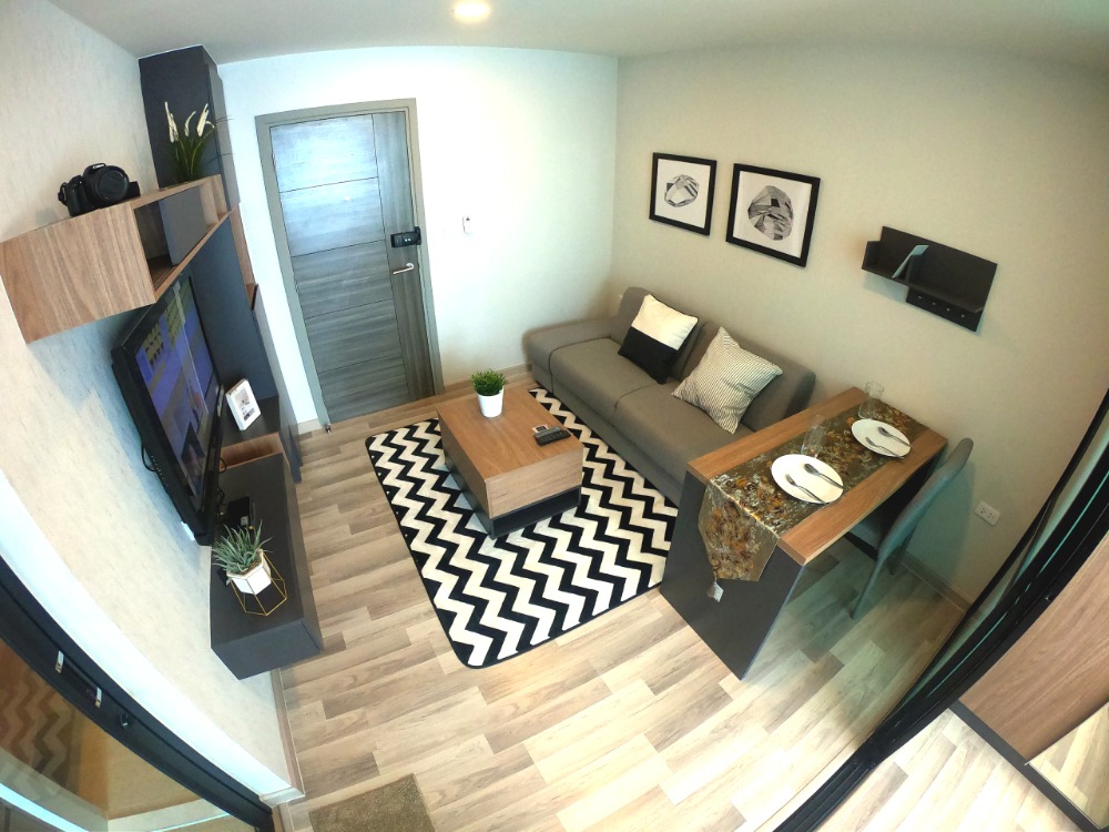 ให้เช่าคอนโดนวมินทร์ รามอินทรา : ให้เช่าคอนโด The Cube Premium Ramintra 34 