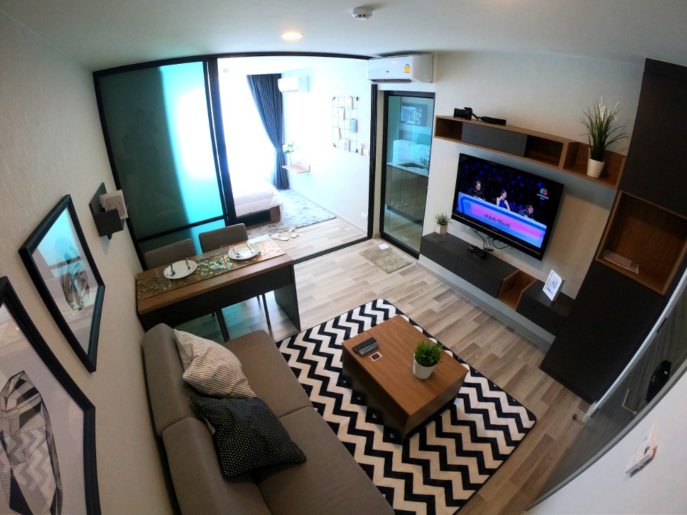 ให้เช่าคอนโดนวมินทร์ รามอินทรา : ให้เช่าคอนโด The Cube Premium Ramintra 34 