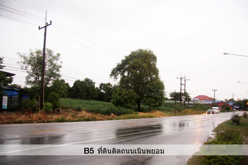 ขายที่ดินระยอง : ขาย ที่ดินระยอง ติดถนนเนินพยอม ใกล้นิคมอุตสาหกรรม RIL  15-2-5.6 ไร่ ราคาขาย 4.5ลบ.*/ไร่  รวม 69.813 ลบ.*