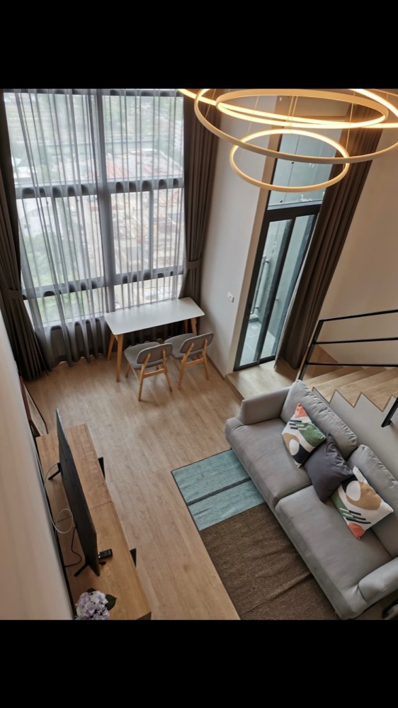 ให้เช่าคอนโดพระราม 9 เพชรบุรีตัดใหม่ RCA : for rent Duplex ideo new rama9  1 bed