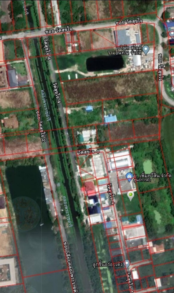 ขายที่ดินมีนบุรี-ร่มเกล้า : ขายที่ดิน มีนบุรี วัดสุขใจ 4 ถนนนิมิตรใหม่ แขวงทรายกองดิน เนื้อที่ 385 ตร.วา 12.32 ลบ.