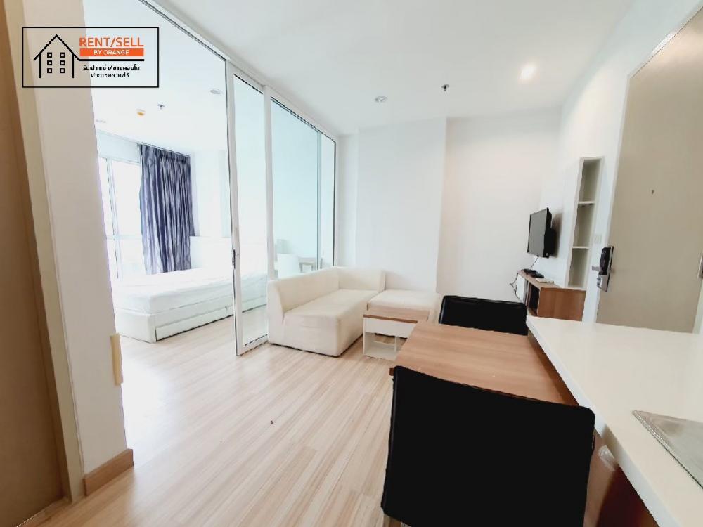 ให้เช่าคอนโดรัตนาธิเบศร์ สนามบินน้ำ พระนั่งเกล้า : ติดจอง​     คอนโด The Hotel Serviced Condo   พร้อมอยู่!! ใกล้รถไฟฟ้าสายสีม่วง MRT สถานีบางกระสอ