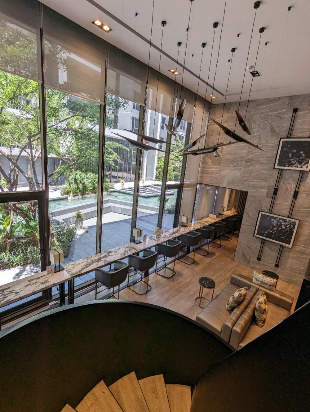 For RentCondoRattanathibet, Sanambinna : The Politant Breeze two bedroom,two bath room face South with swimming pool and Riverview