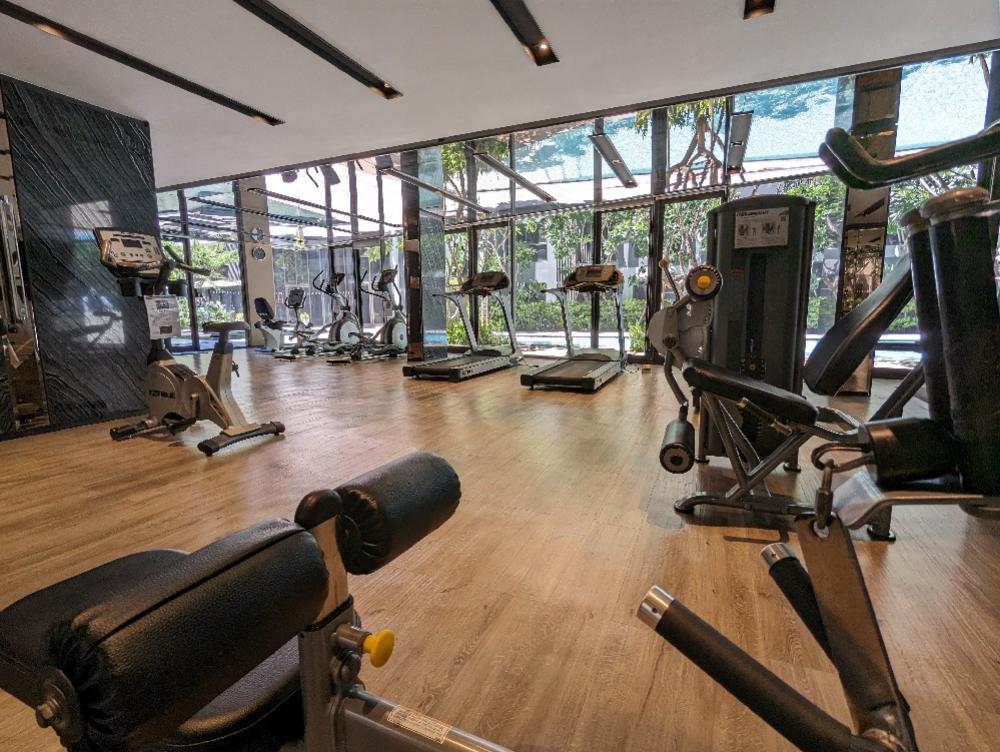 For RentCondoRattanathibet, Sanambinna : The Politant Breeze two bedroom,two bath room face South with swimming pool and Riverview