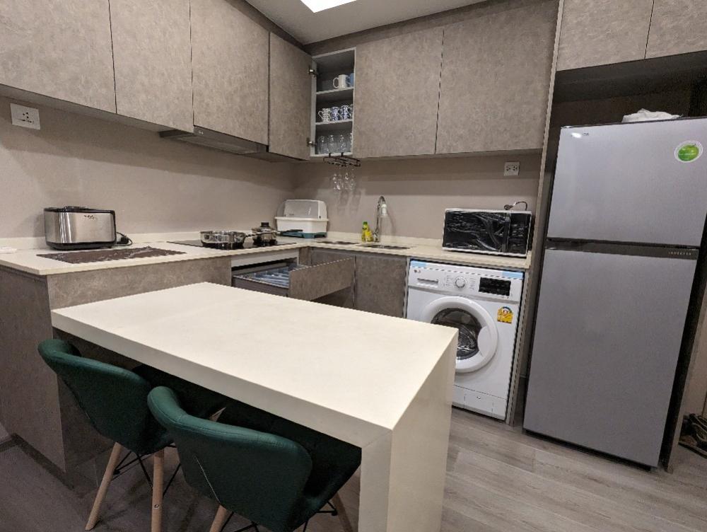 For RentCondoRattanathibet, Sanambinna : The Politant Breeze two bedroom,two bath room face South with swimming pool and Riverview