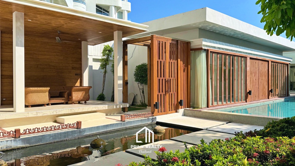 ขายบ้านหัวหิน ประจวบคีรีขันธ์ : บ้านโมเดิร์นติดทะเลหัวหิน