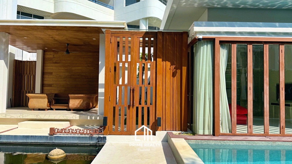 ขายบ้านหัวหิน ประจวบคีรีขันธ์ : บ้านโมเดิร์นติดทะเลหัวหิน