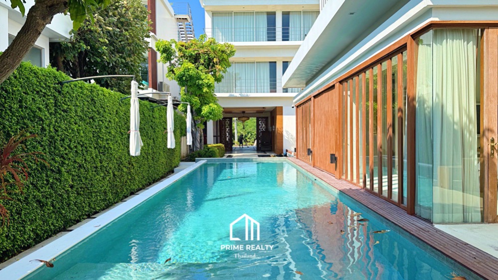 ขายบ้านหัวหิน ประจวบคีรีขันธ์ : บ้านโมเดิร์นติดทะเลหัวหิน