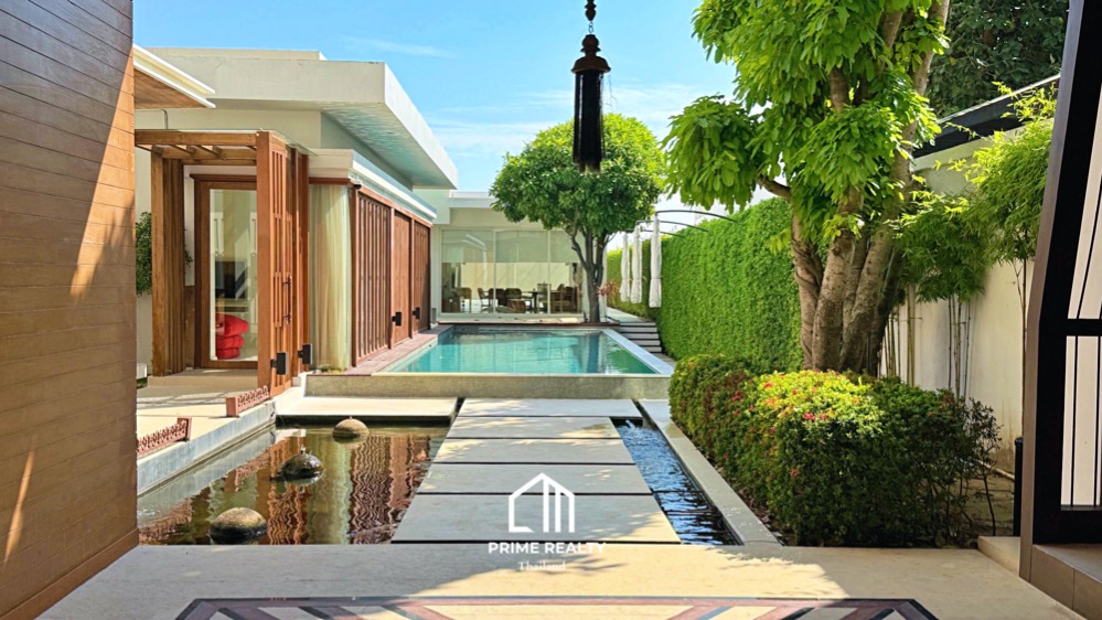 ขายบ้านหัวหิน ประจวบคีรีขันธ์ : บ้านโมเดิร์นติดทะเลหัวหิน