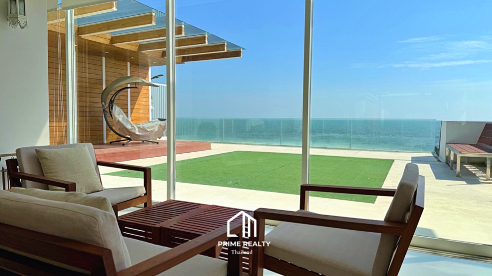 ขายบ้านหัวหิน ประจวบคีรีขันธ์ : บ้านโมเดิร์นติดทะเลหัวหิน