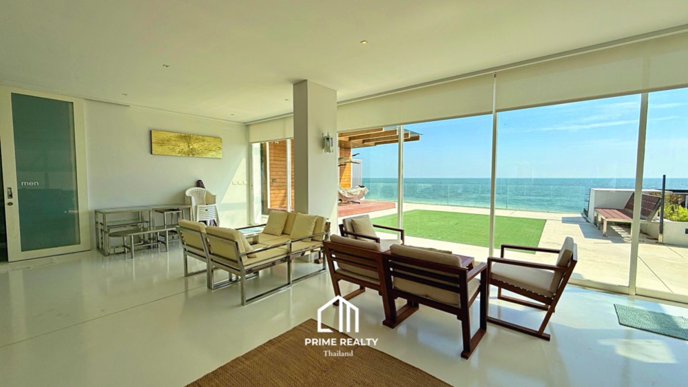 ขายบ้านหัวหิน ประจวบคีรีขันธ์ : บ้านโมเดิร์นติดทะเลหัวหิน