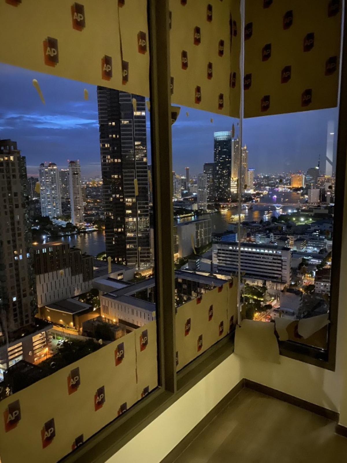 For SaleCondoSathorn, Narathiwat : 🔥Rhythm Charoenkrung Pavillion, 1 Bed Size 35 Sq.m, price 6,600,000, Chao Phraya River view🔥📌🔥