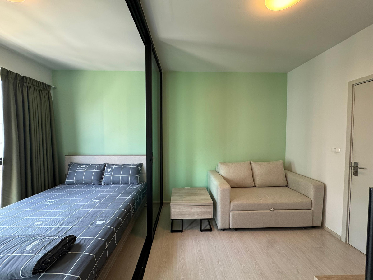 For RentCondoBangna, Bearing, Lasalle : 💮 Condo for rent, Unio Sukhumvit 72 Phase 1, near BTS Bearing, size 23 sq m., beautiful room, only 7500-