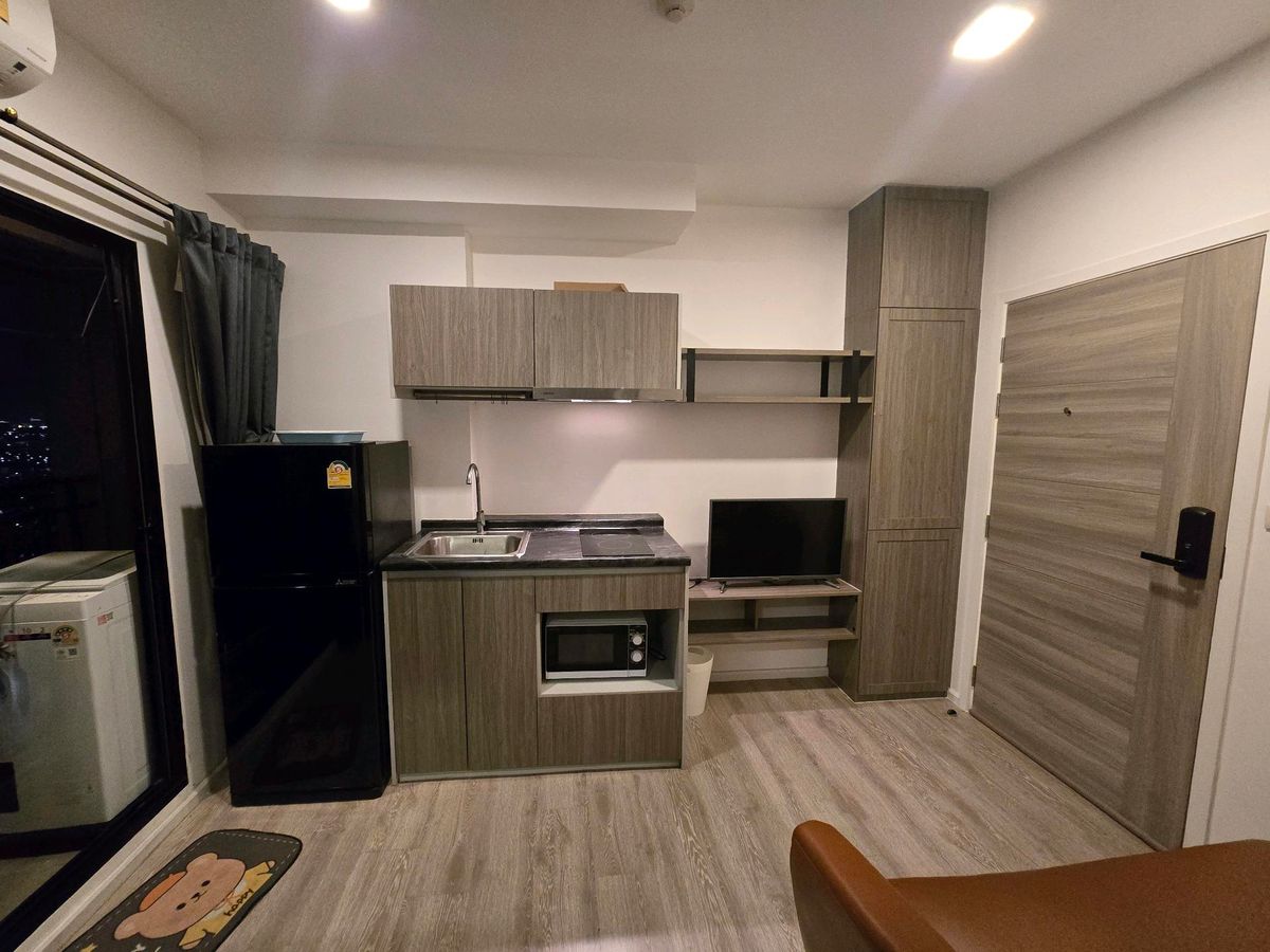 For RentCondoSamut Prakan,Samrong : Kensington Thepharak-Sukhumvit Floor: 35 Area: 22 sq m. ** New room, beautiful view, 5 minutes to BTS **