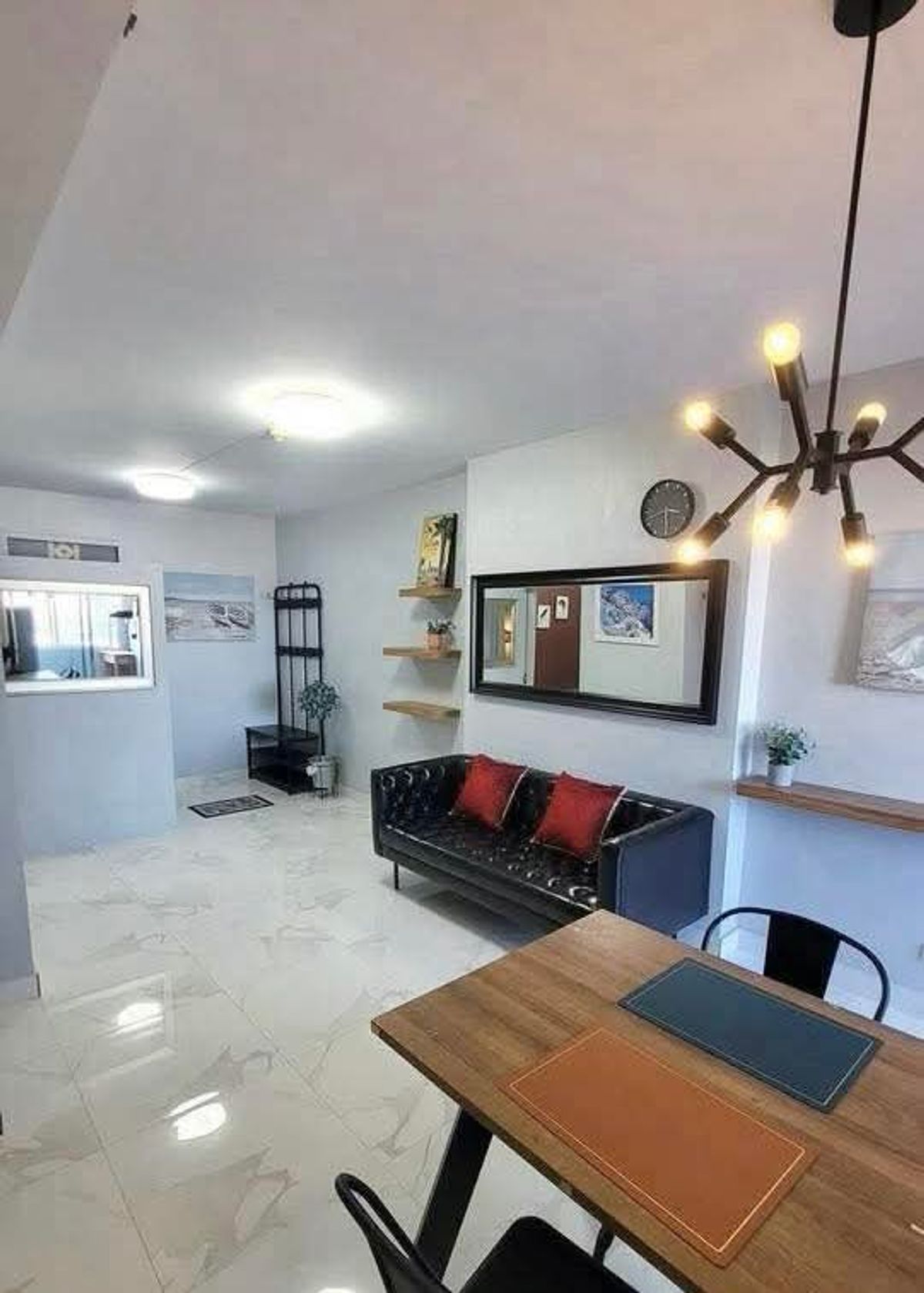 For RentCondoOnnut, Udomsuk : 🍀Condo for rent City Home Sukhumvit 101, next to BTS Udomsuk, beautifully decorated room, size 50 sq m., 2 bedrooms, rent only 18000-
