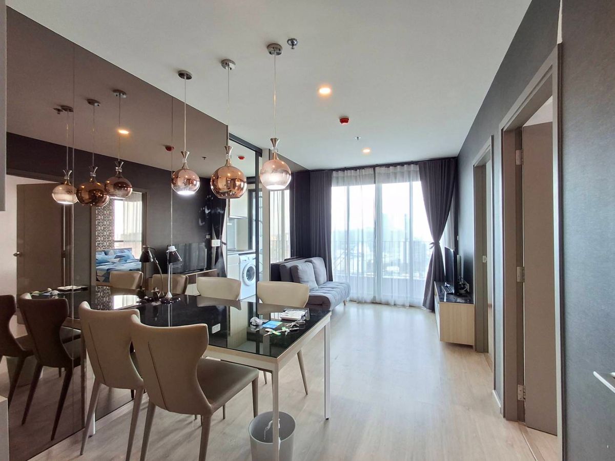 ให้เช่าคอนโดบางนา แบริ่ง ลาซาล : 🔥IDEO O2, 2bed 1b. 47Sqm. Line ID: 0989393917