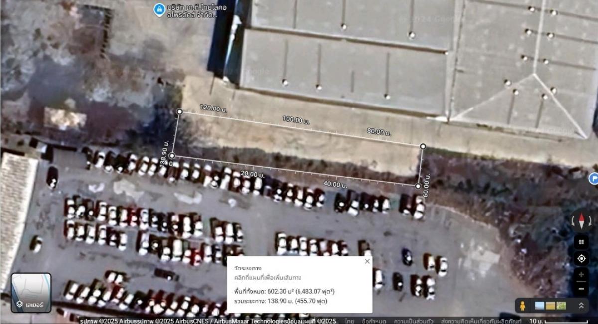 For RentLandChachoengsao : Road frontage land  for Rent near industrial estate and International Airport | Bangna-Trad road frontage land