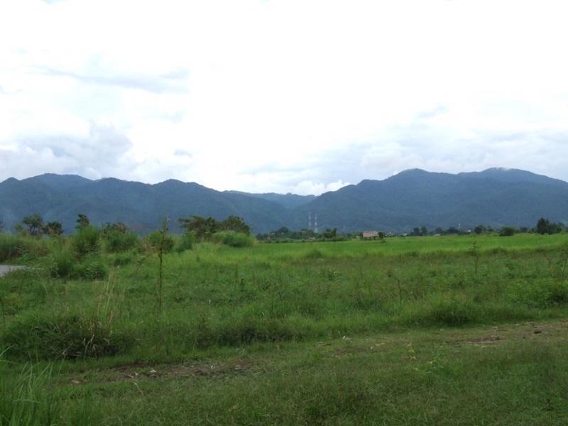 For SaleLandChiang Rai : Land for sale 383 rai, good location, next to Ing River, Ta Subdistrict, Khun Tan , Chiang Rai.