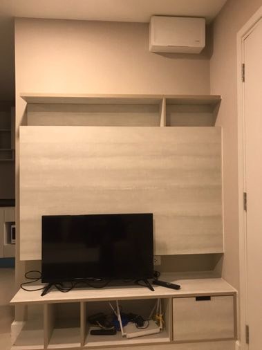 For SaleCondoNawamin, Ramindra : Condo for sale, The Cube Station, Ramintra 109, complete with electrical appliances, furniture.