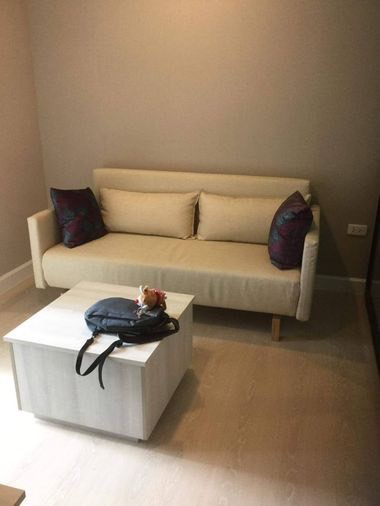 For SaleCondoNawamin, Ramindra : Condo for sale, The Cube Station, Ramintra 109, complete with electrical appliances, furniture.