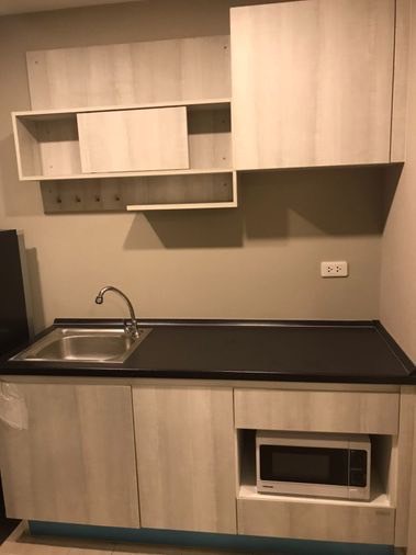 For SaleCondoNawamin, Ramindra : Condo for sale, The Cube Station, Ramintra 109, complete with electrical appliances, furniture.