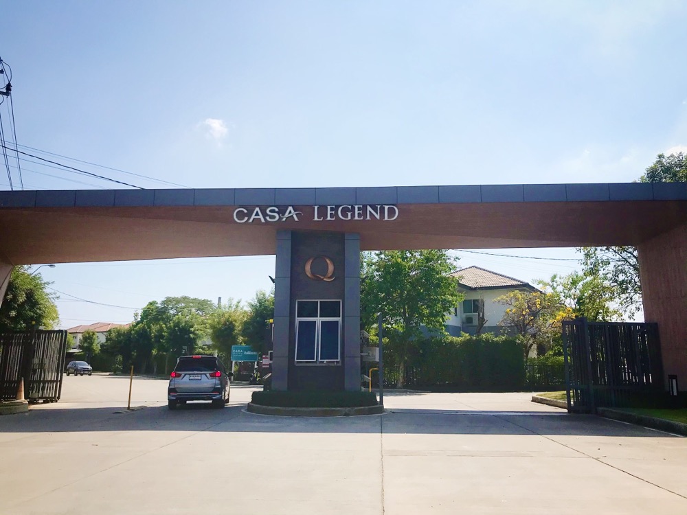 ให้เช่าบ้านพระราม 5 ราชพฤกษ์ บางกรวย : ให้เช่าบ้านใหม่โครงการ CASA waterside เฟอร์นิเจอร์ครบ หิ้วกระเป๋าอยู่ได้เลย