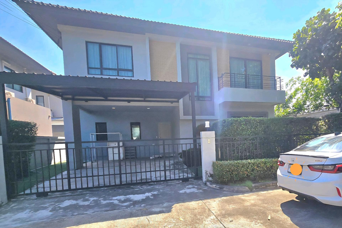 ให้เช่าบ้านนวมินทร์ รามอินทรา : ให้เช่า!!!บ้านเดี่ยว2ชั้น(แปลงมุม )56ตรว. ถนน รามอินทรา65 ทะลุออก วัชรพล/สายไหมได้