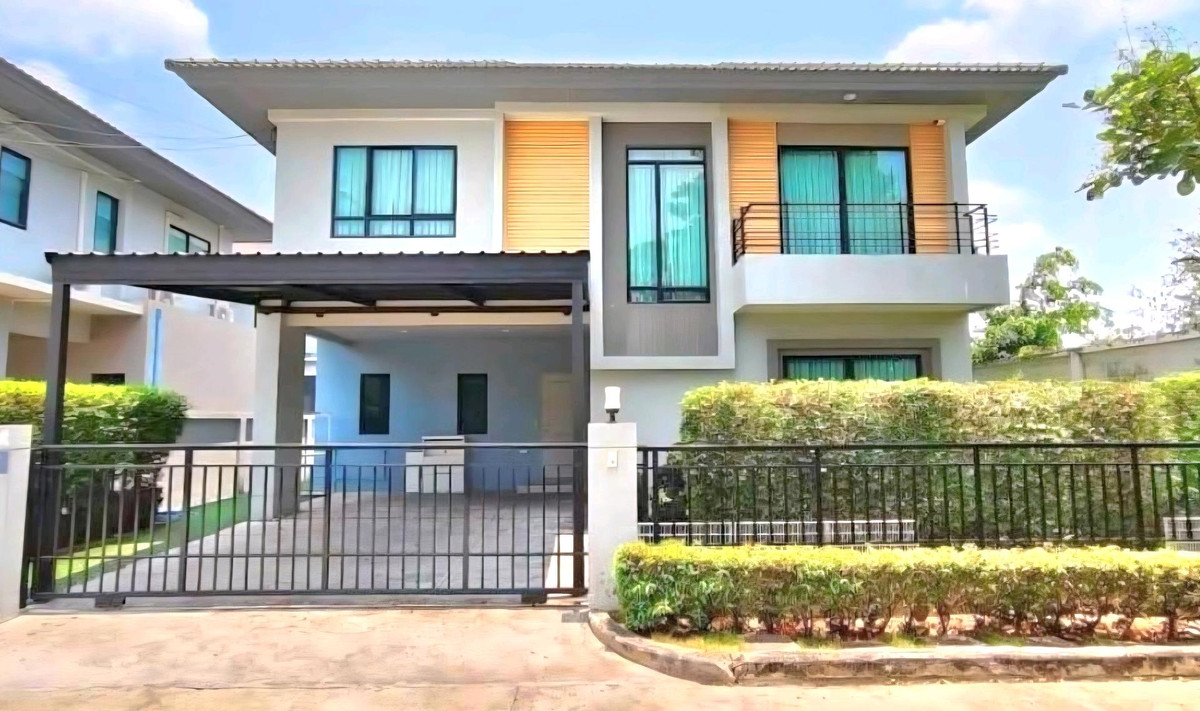 ให้เช่าบ้านนวมินทร์ รามอินทรา : ให้เช่า!!!บ้านเดี่ยว2ชั้น(แปลงมุม )56ตรว. ถนน รามอินทรา65 ทะลุออก วัชรพล/สายไหมได้